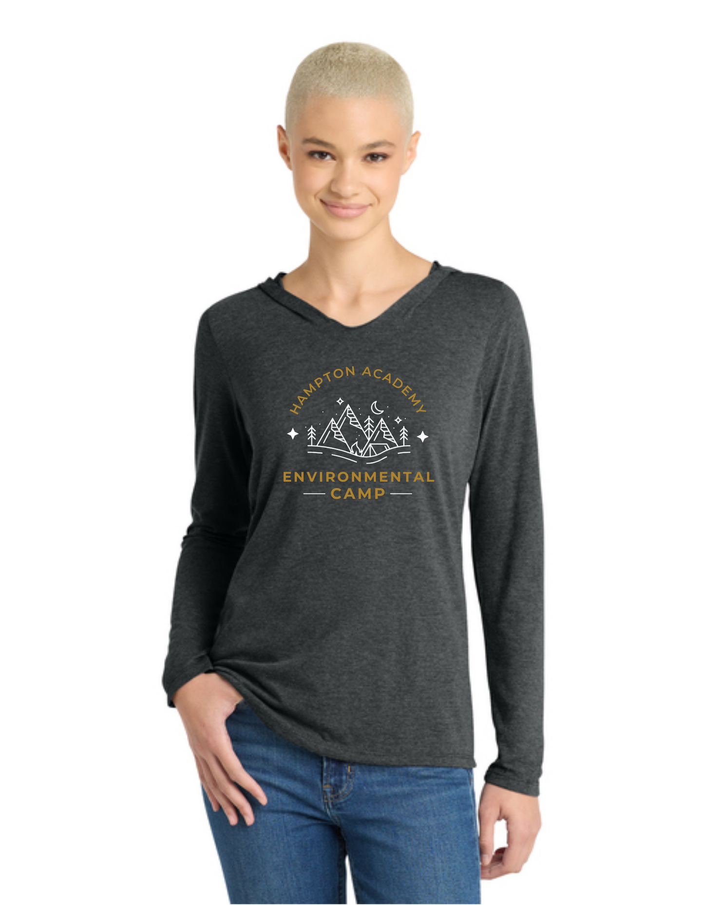 Environmental Camp Golden Night Special Edition Light Long Sleeve Hooded Tee