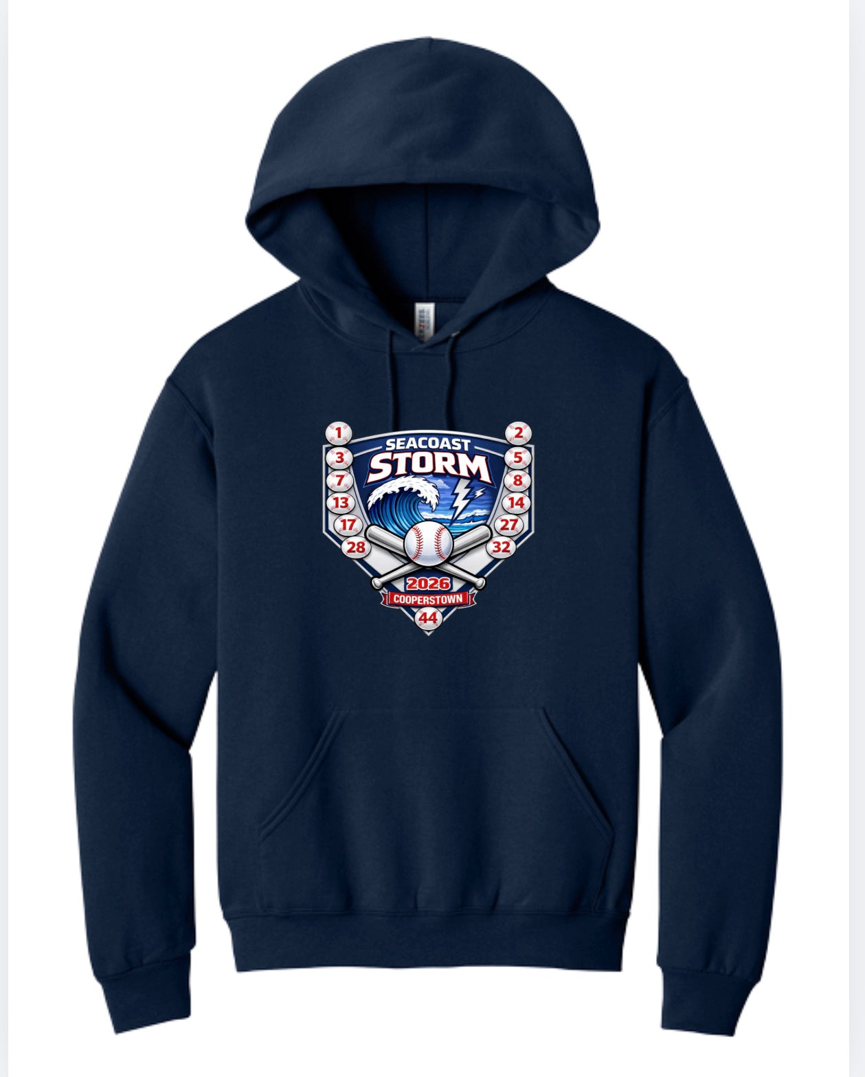 Team Pull Over Custom Hoodie
