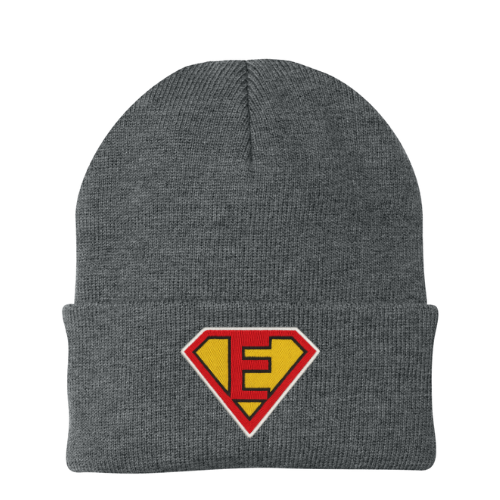 Winter Beanie (Embroidered & Multiple Color Choices)