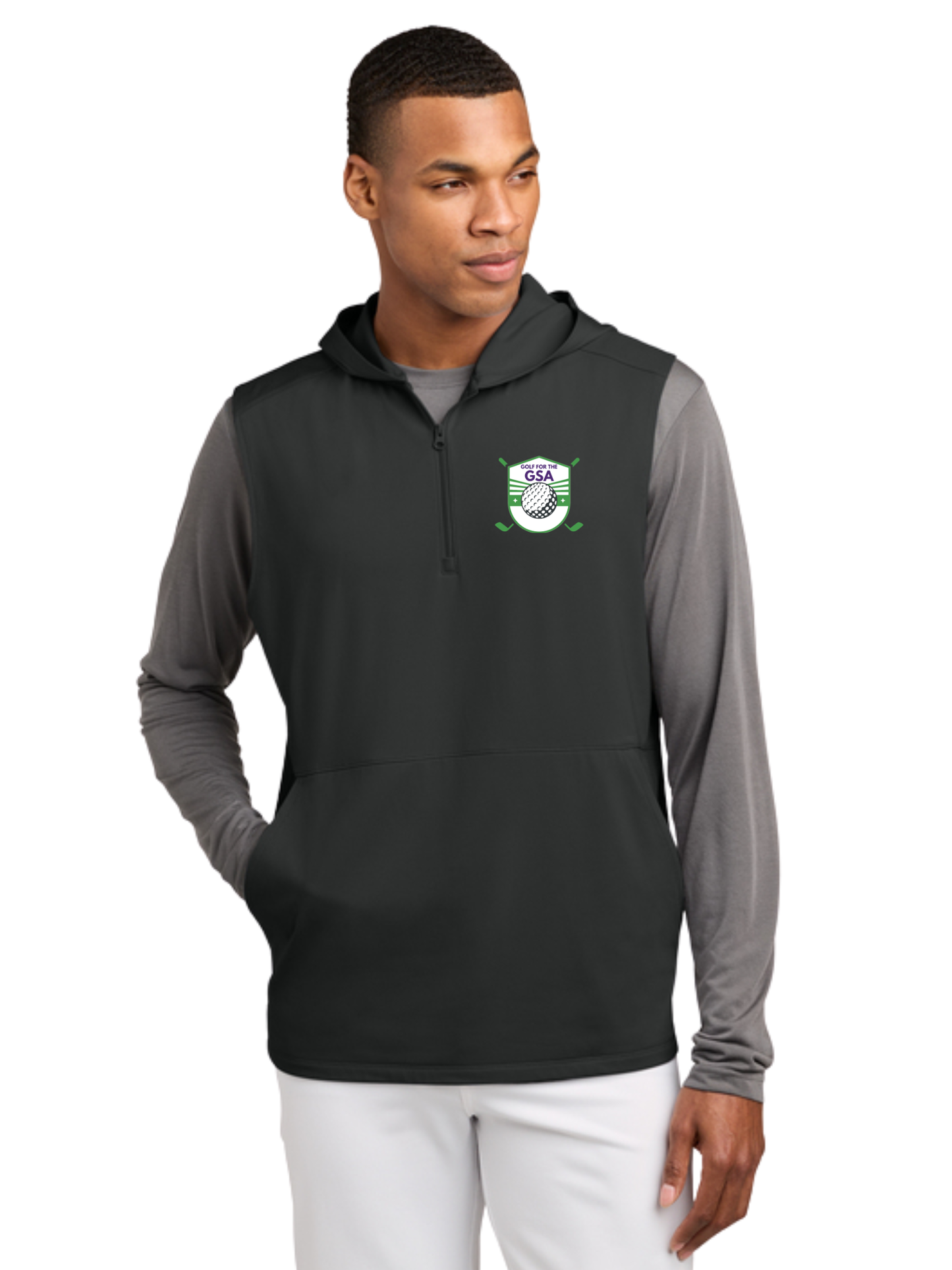 Pro Perform 1/4-Zip Vest Hoodie
