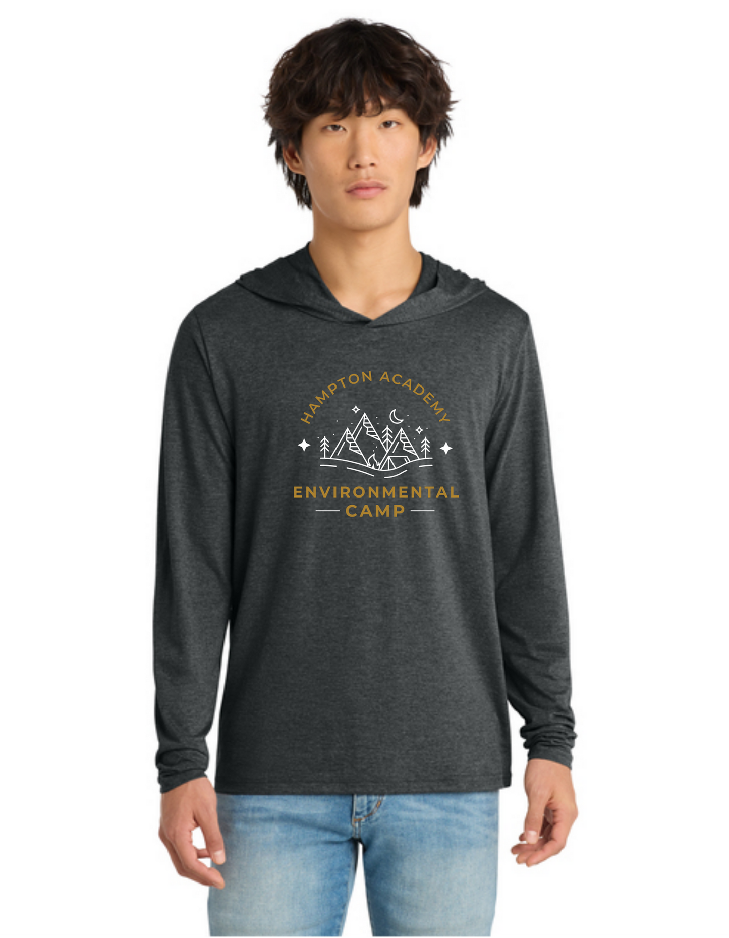 Environmental Camp Golden Night Special Edition Light Long Sleeve Hooded Tee