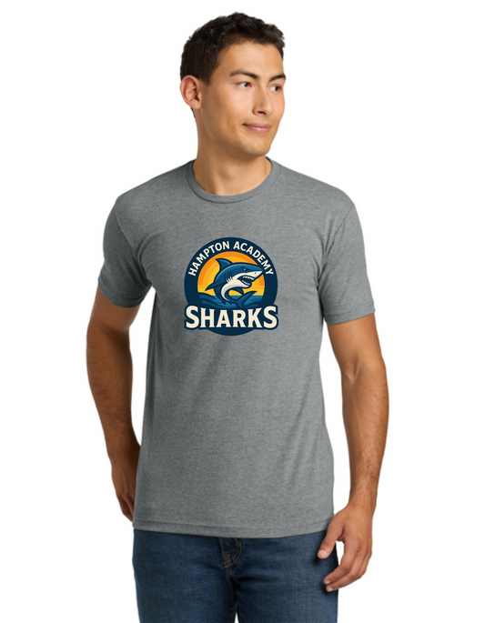 Sunset Sharks Tee