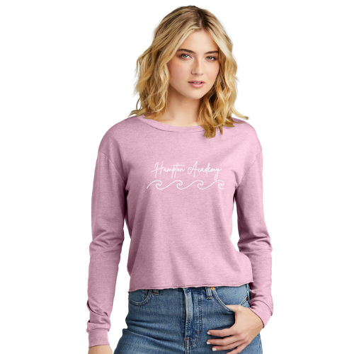 Hampton Academy Wave Mid Cut Long Sleeve Tee