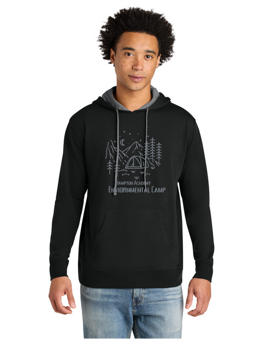 Environmental Camp Starry Night Long Sleeve Hoodie Tee