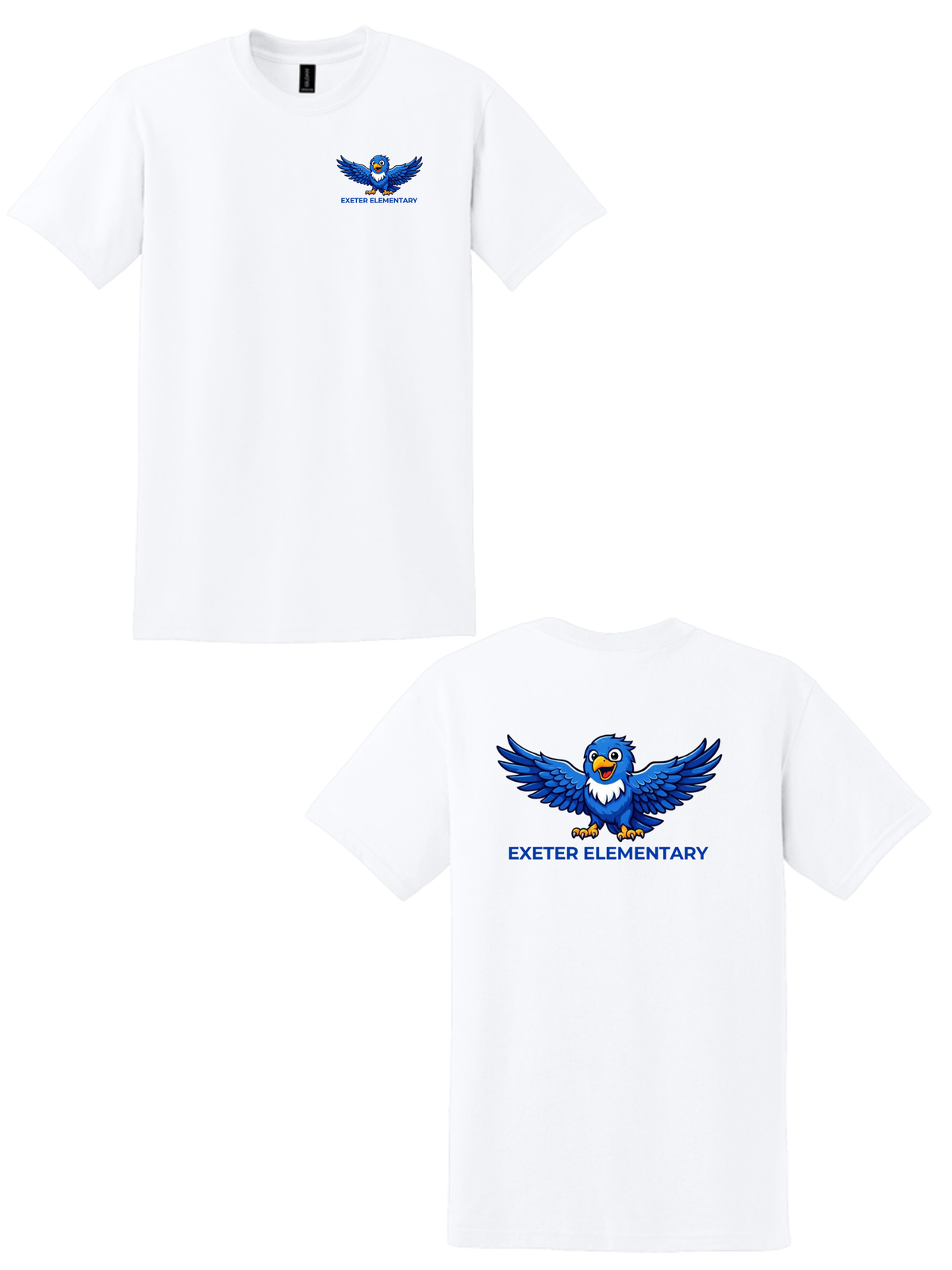 Blue Hawk Double Sided Tee