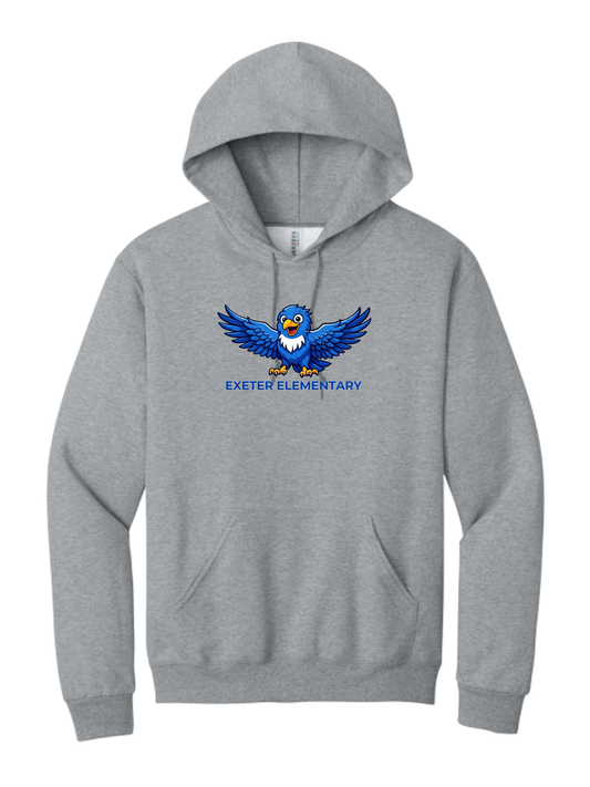 Blue Hawk Hoodie