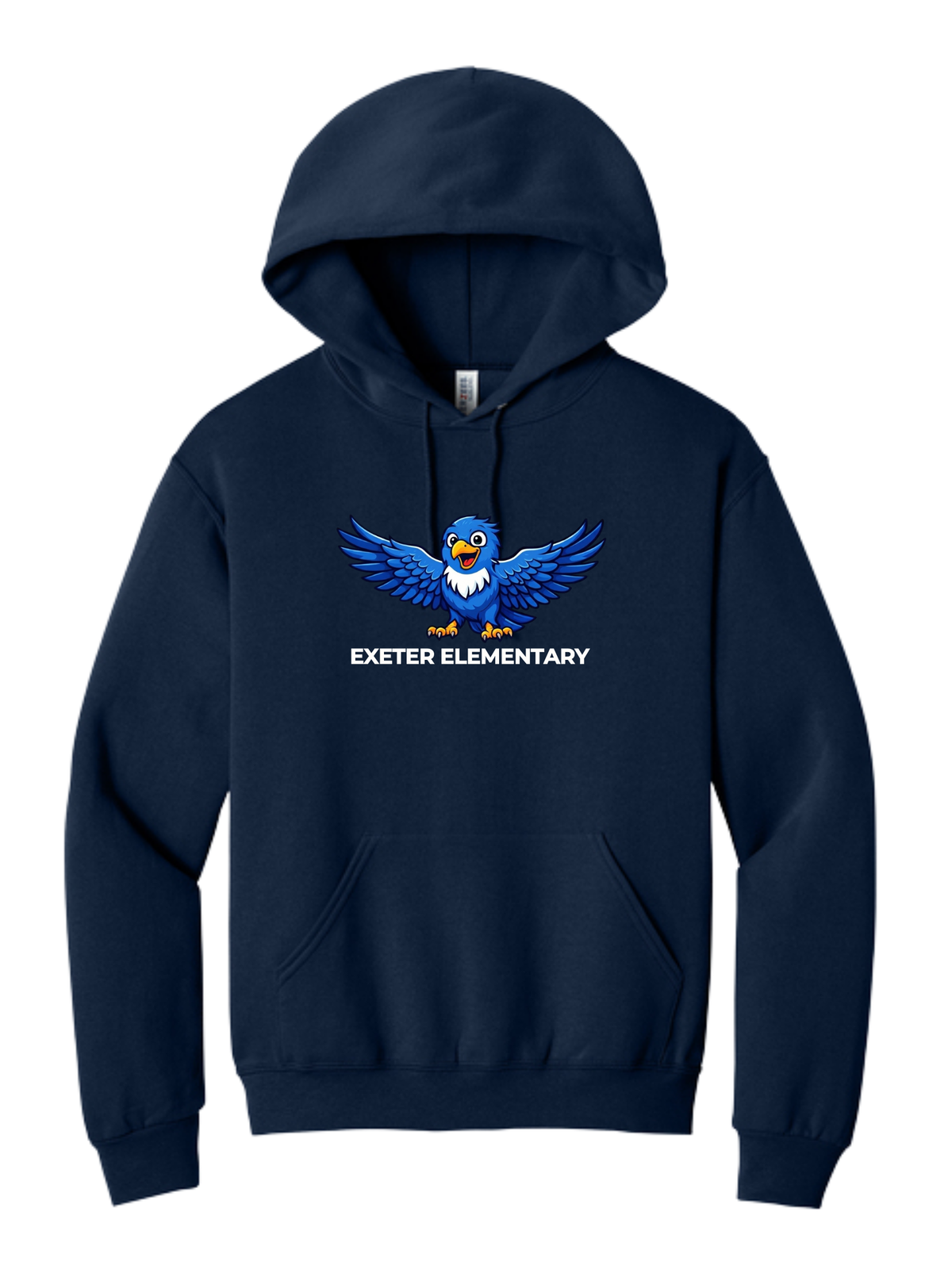 Blue Hawk Hoodie