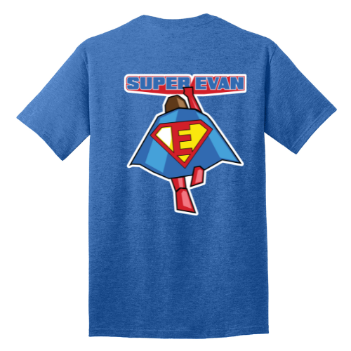 Super Evan Blue Tee