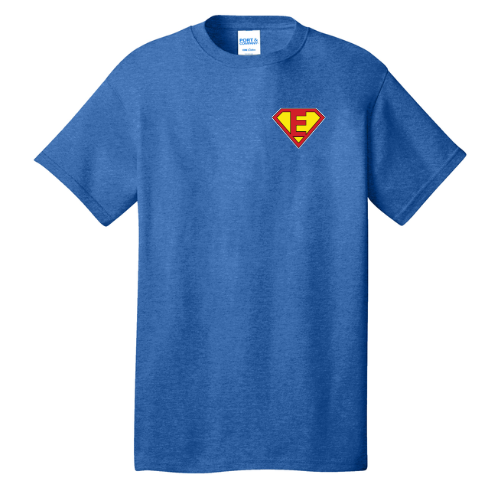 Super Evan Blue Tee