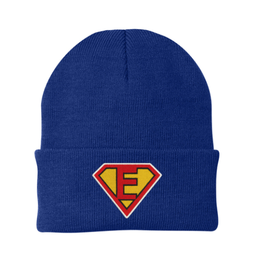 Winter Beanie (Embroidered & Multiple Color Choices)