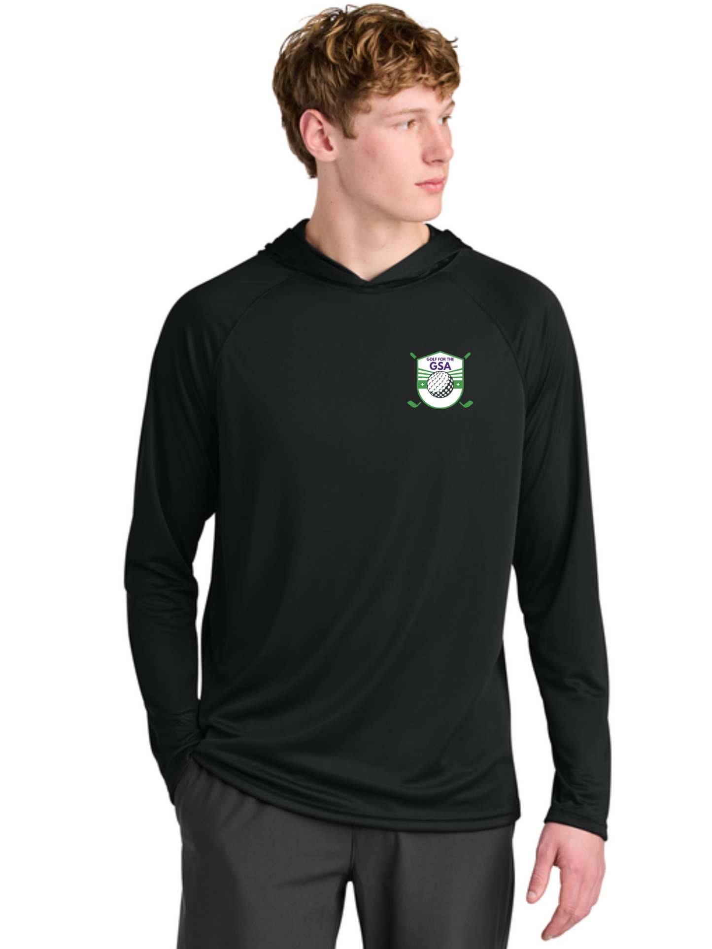 Cooling Performance Long Sleeve Hooded Tee