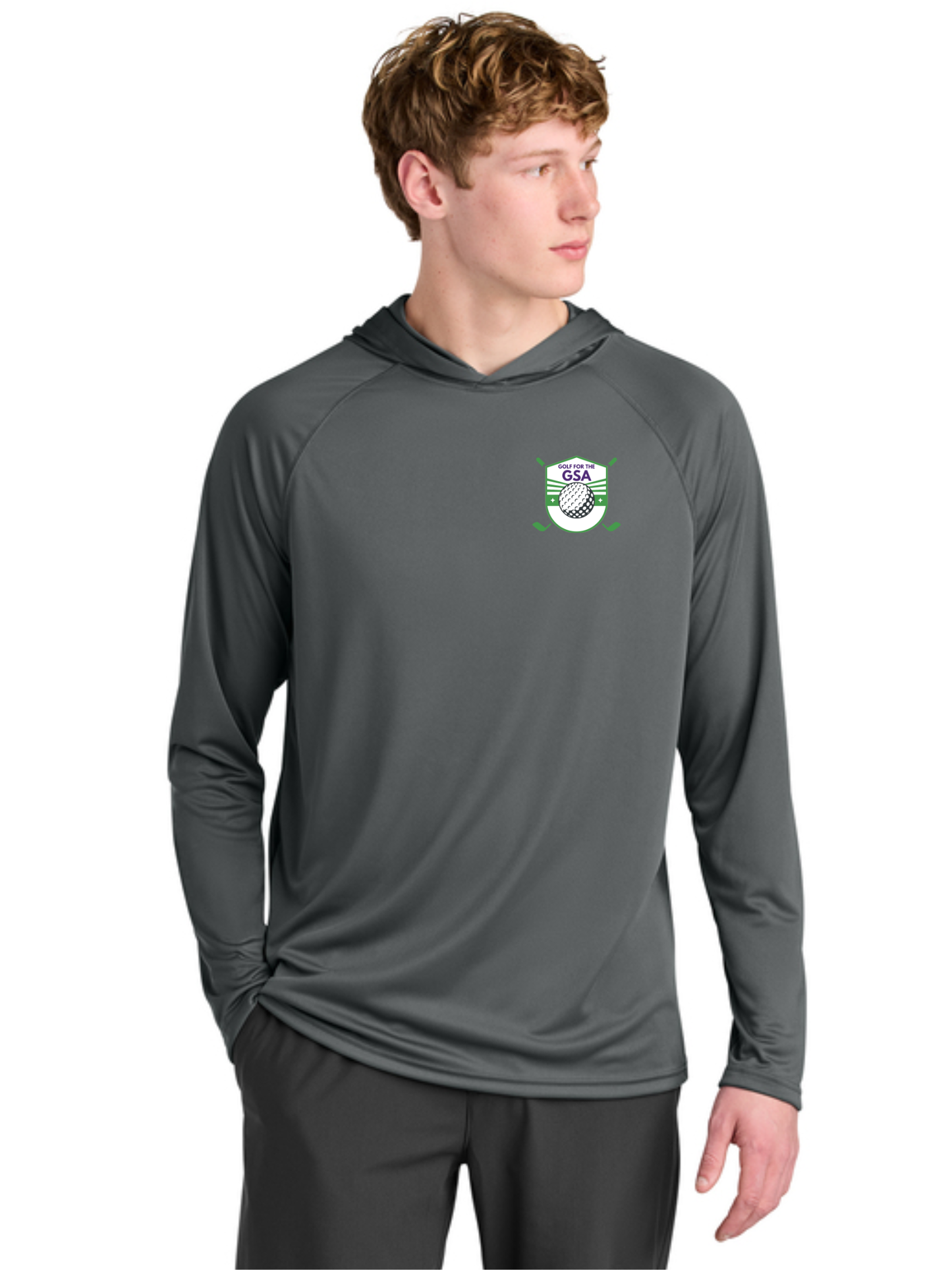 Cooling Performance Long Sleeve Hooded Tee