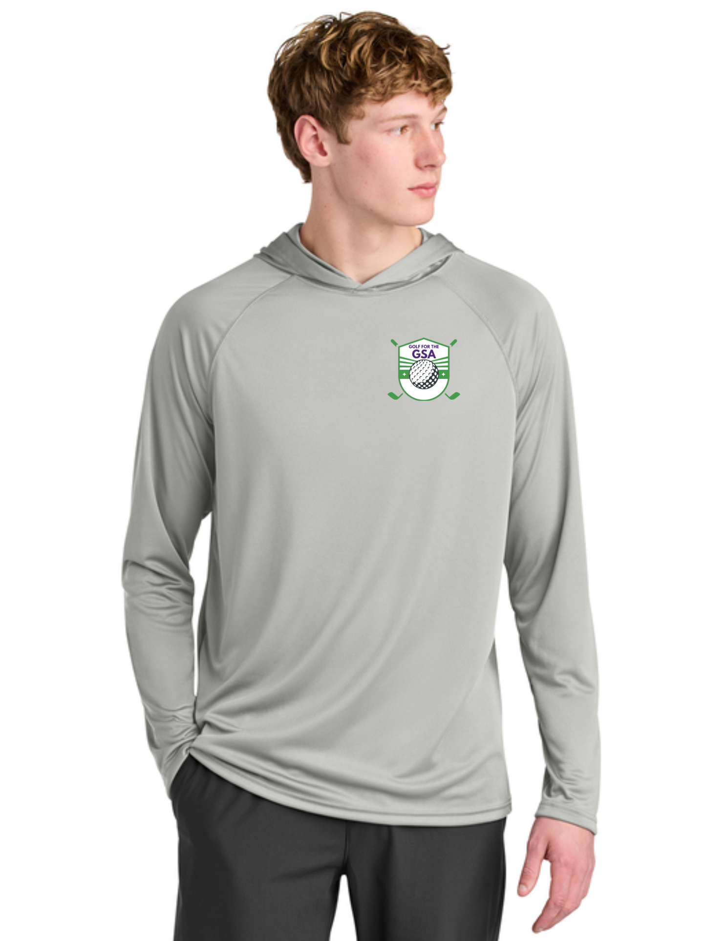 Cooling Performance Long Sleeve Hooded Tee