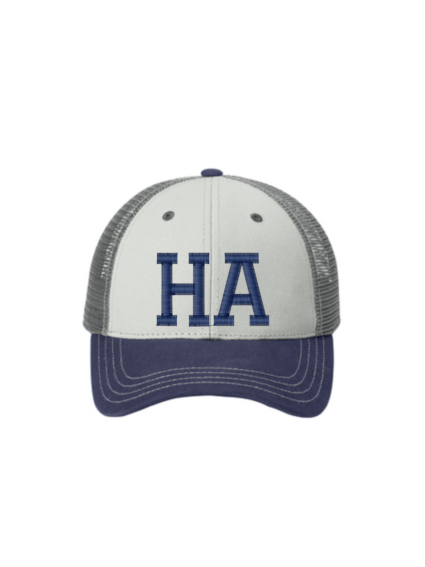 Embroidered Mesh Back Hat