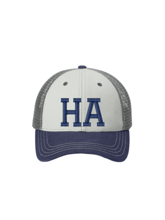 Embroidered Mesh Back Hat