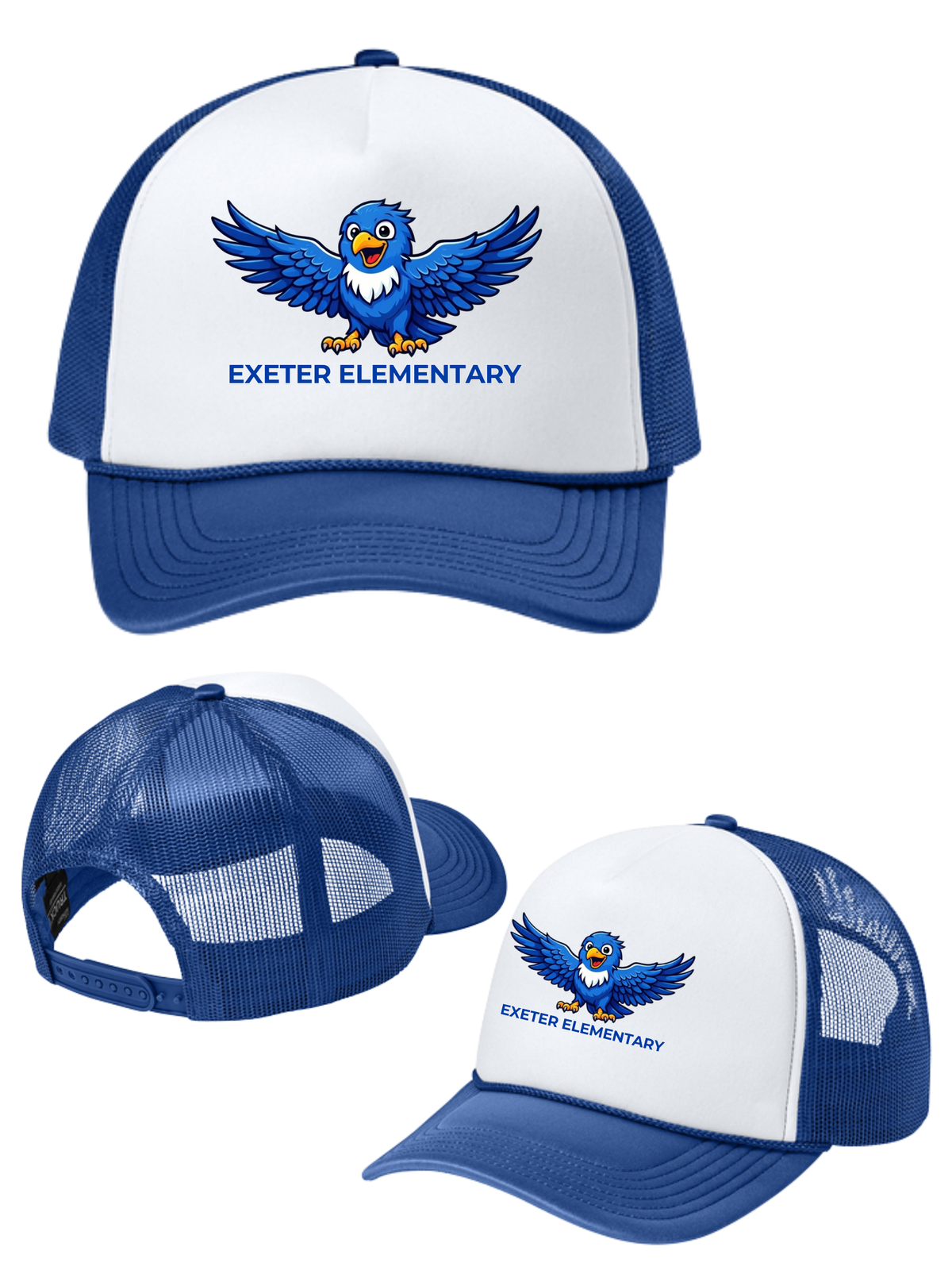 Blue Hawk Hat