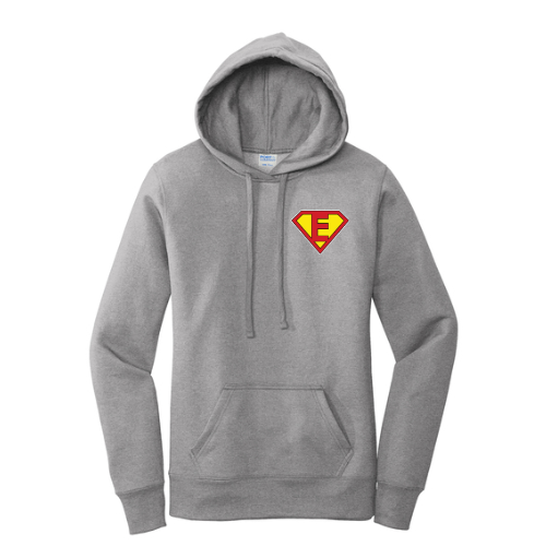 Super Evan Grey Hoodie Ladies