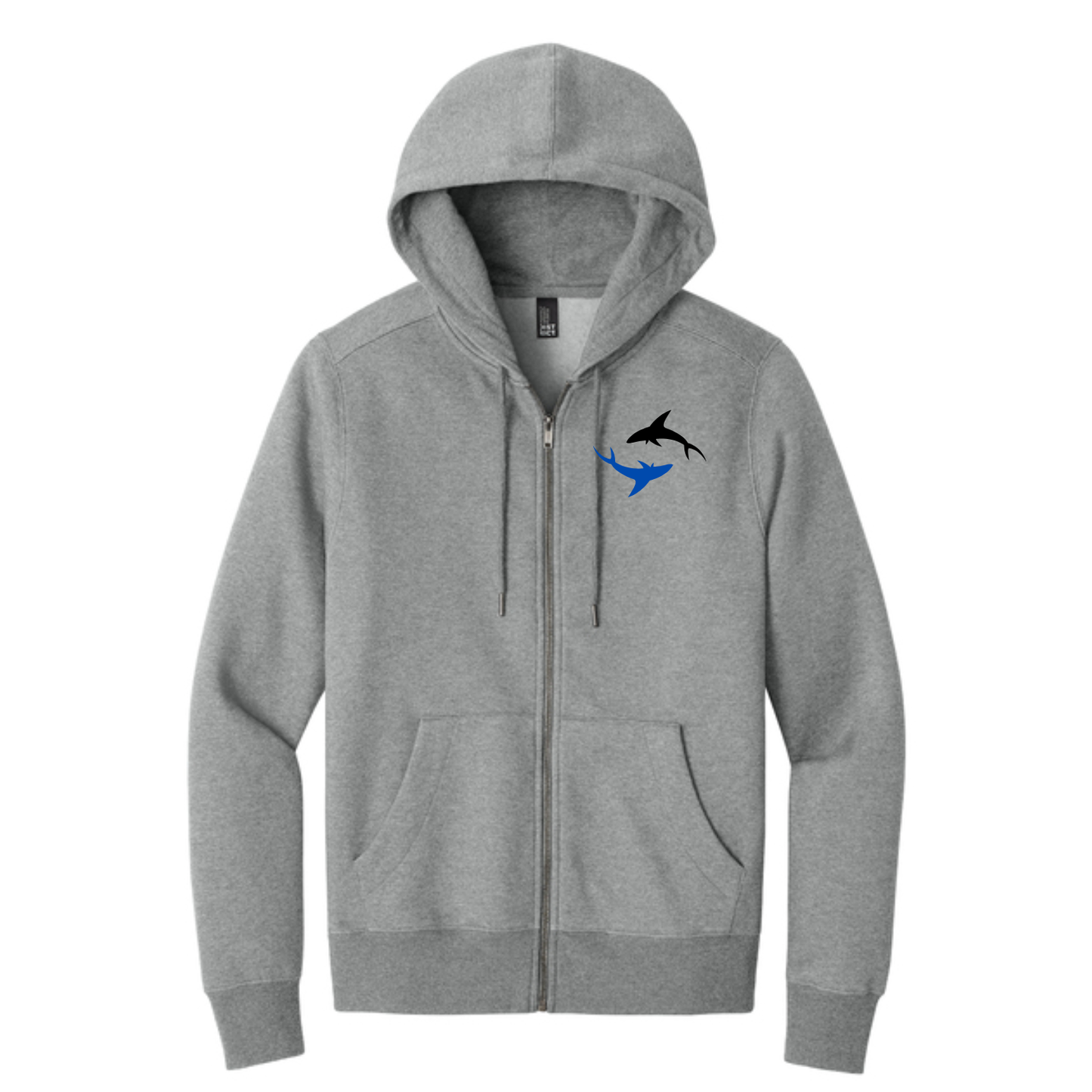 HA Circling Sharks Heavy Weight Zip Up Hoodie