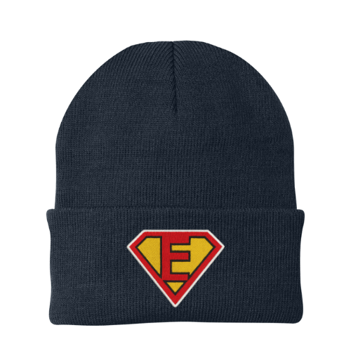 Winter Beanie (Embroidered & Multiple Color Choices)