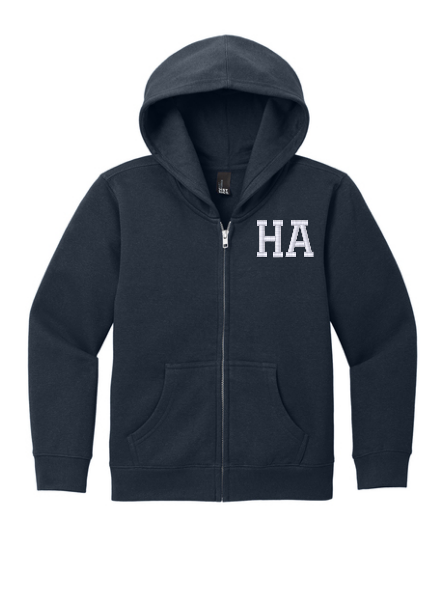 HA Zip Up Youth Embroidered