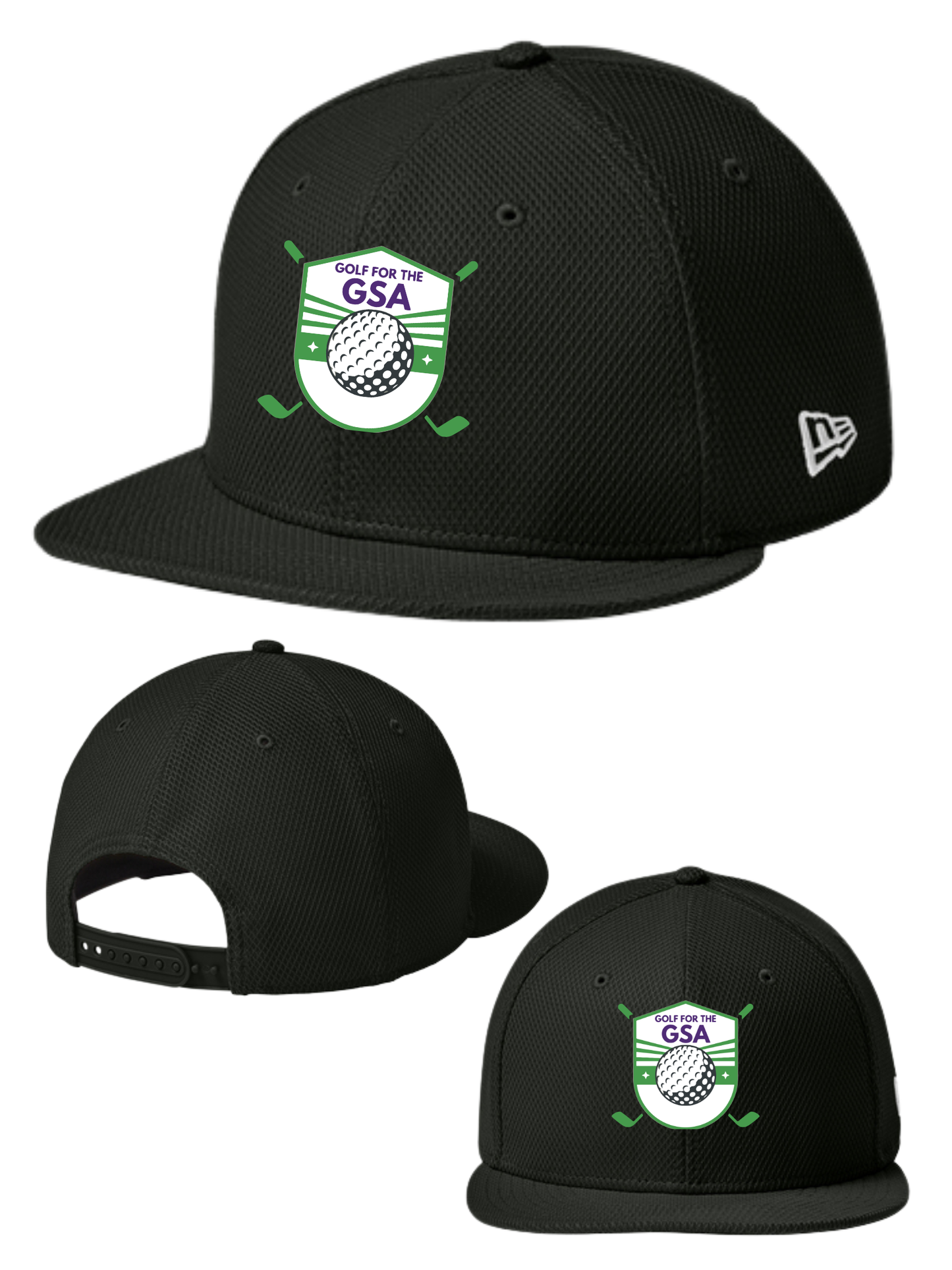 New Era® Original Fit Diamond Era Flat Bill Snapback Cap