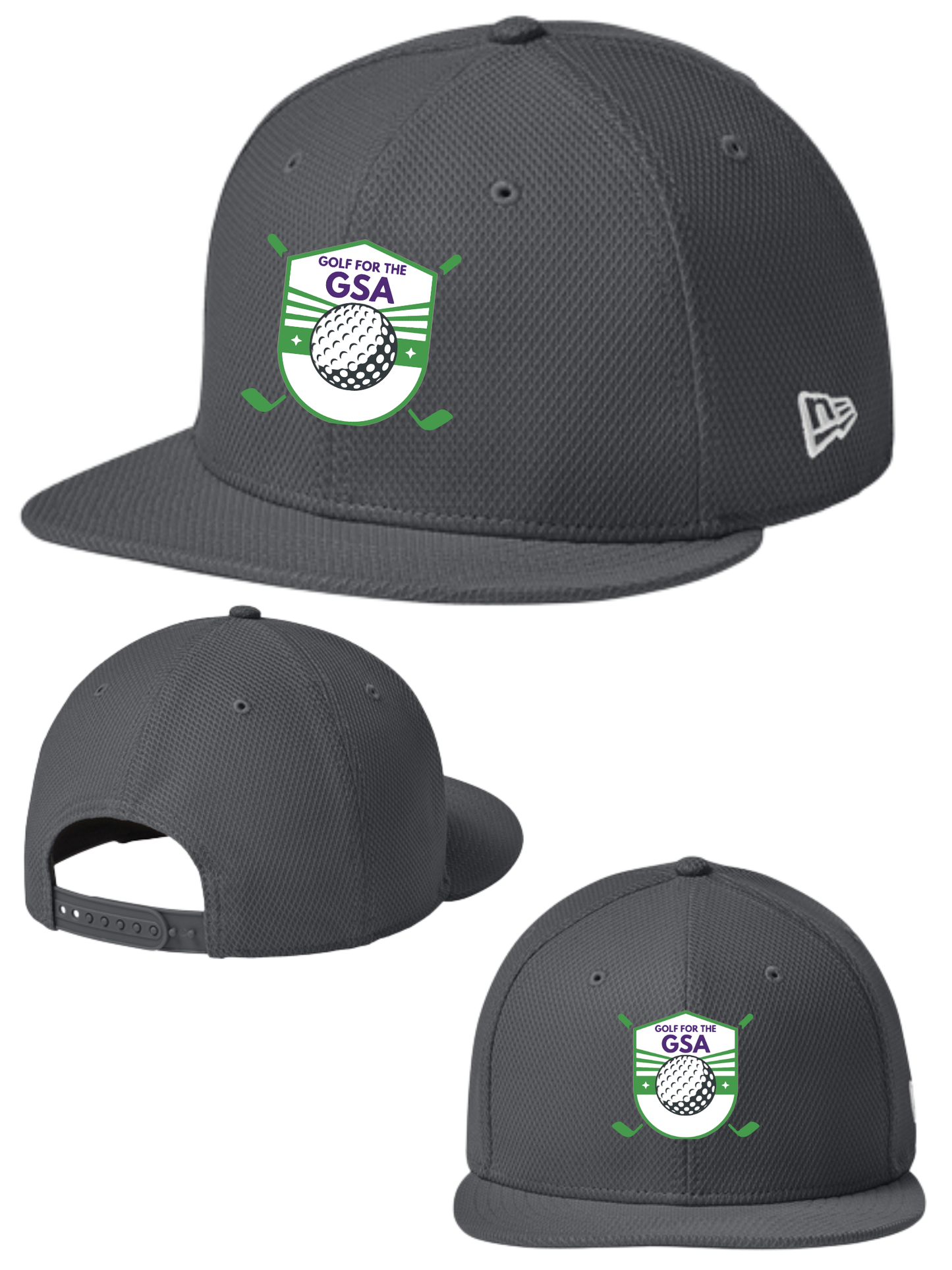 New Era® Original Fit Diamond Era Flat Bill Snapback Cap