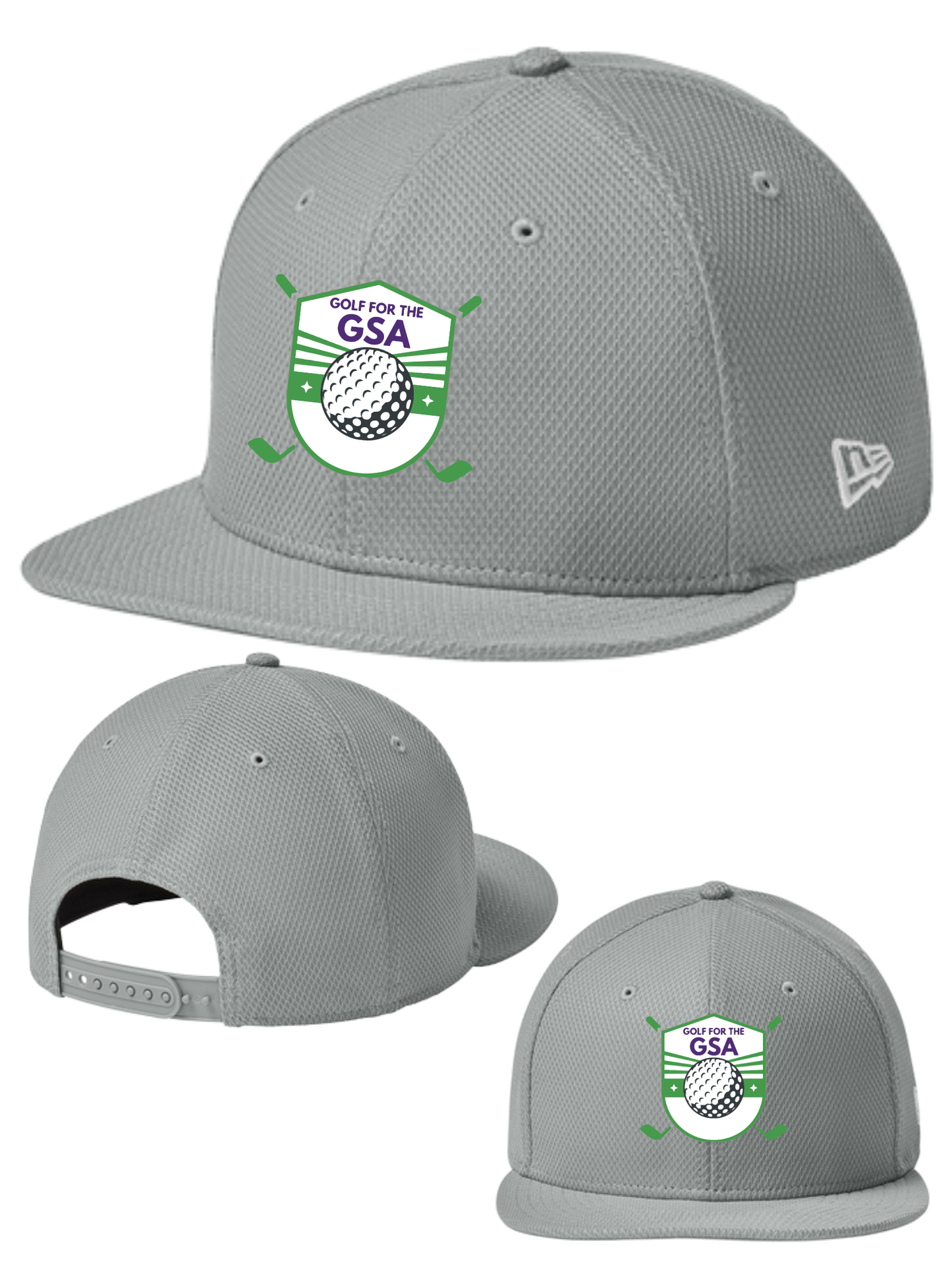 New Era® Original Fit Diamond Era Flat Bill Snapback Cap