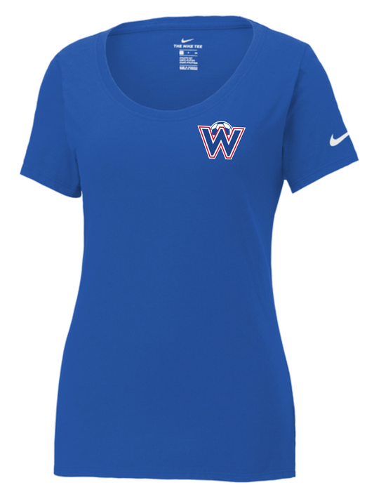 Nike Ladies Cut Dri-FIT Short Sleeve
