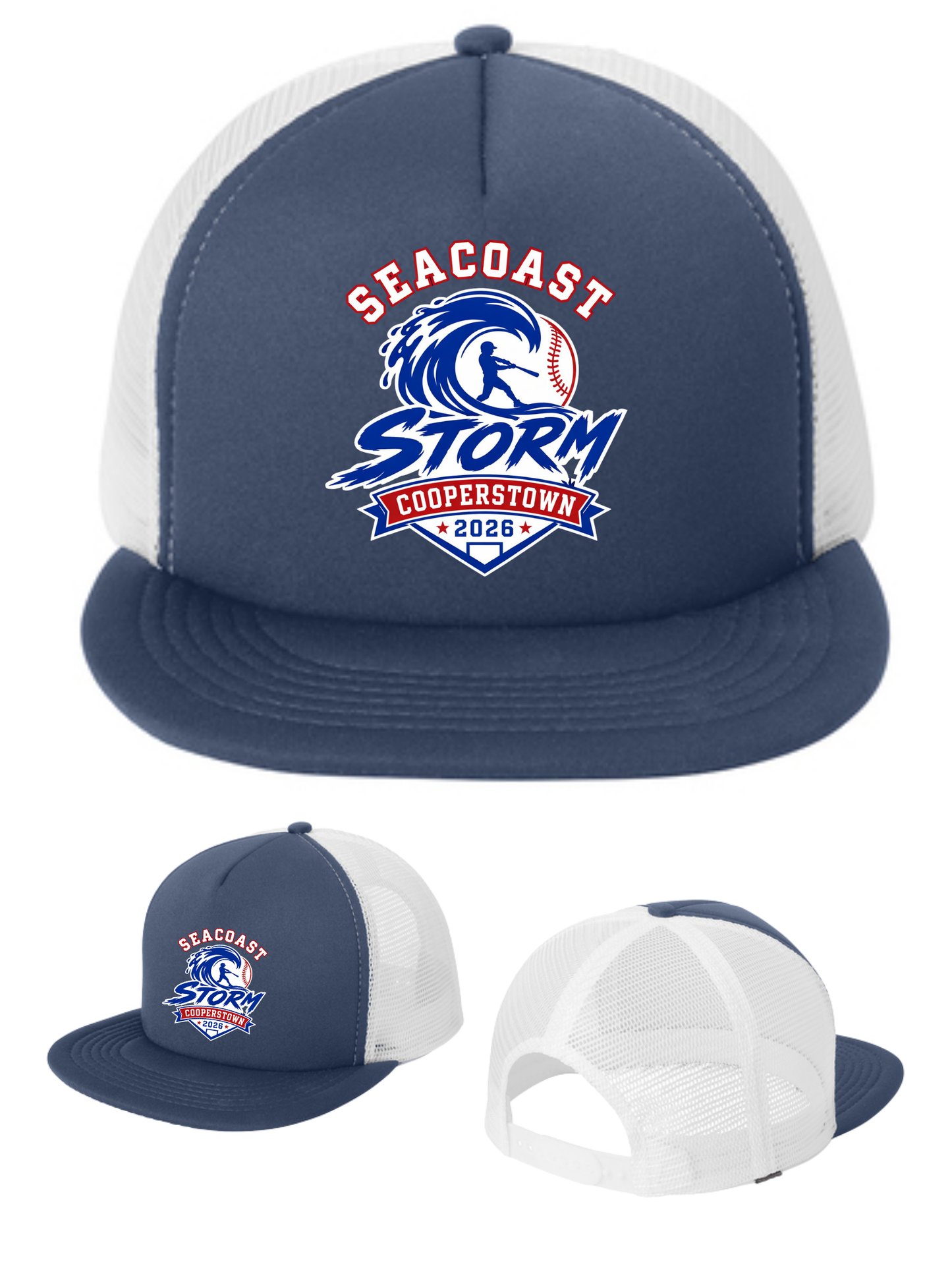 Spectator Flat Brim Trucker Hat