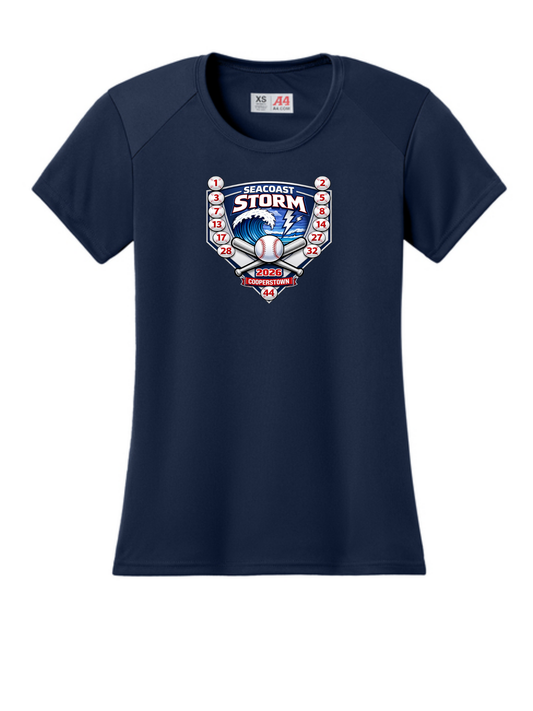 Team Performance Ladies Wicking Simple Tee