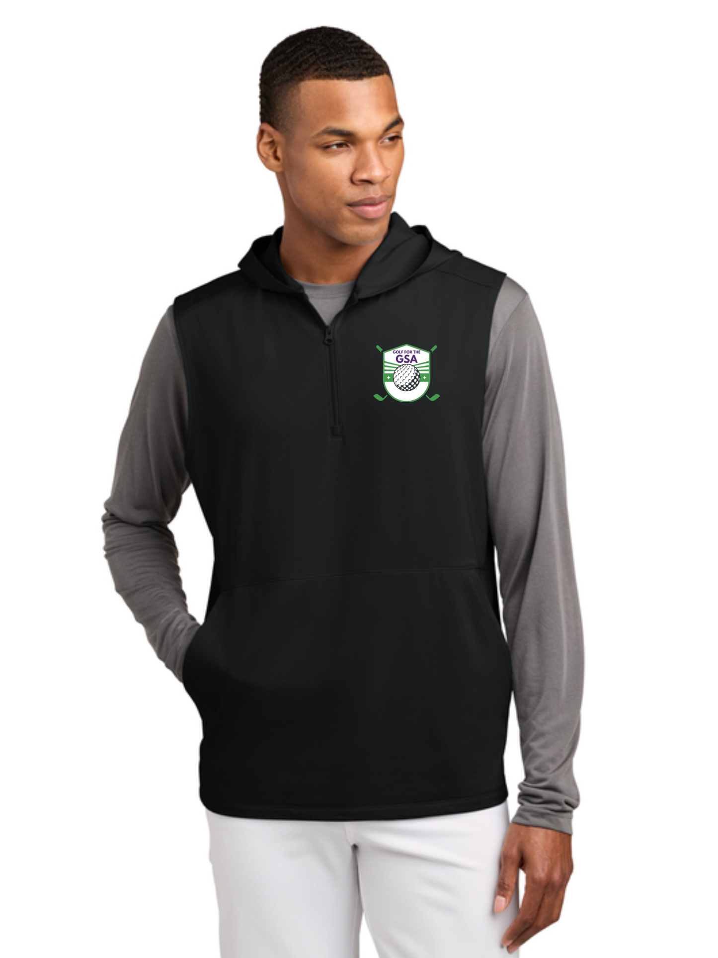 Pro Perform 1/4-Zip Vest Hoodie