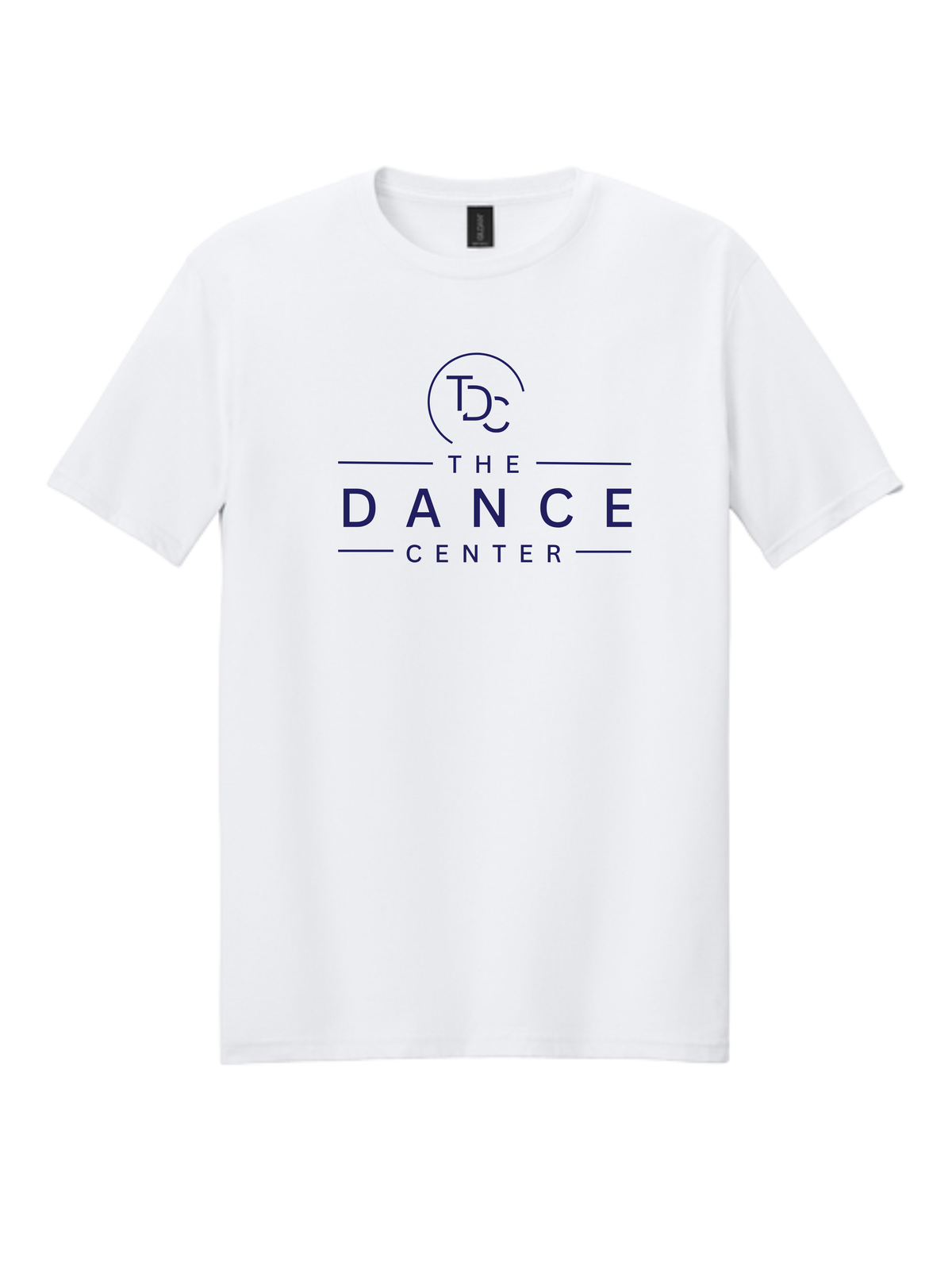 TDC White with Navy Short Sleeve