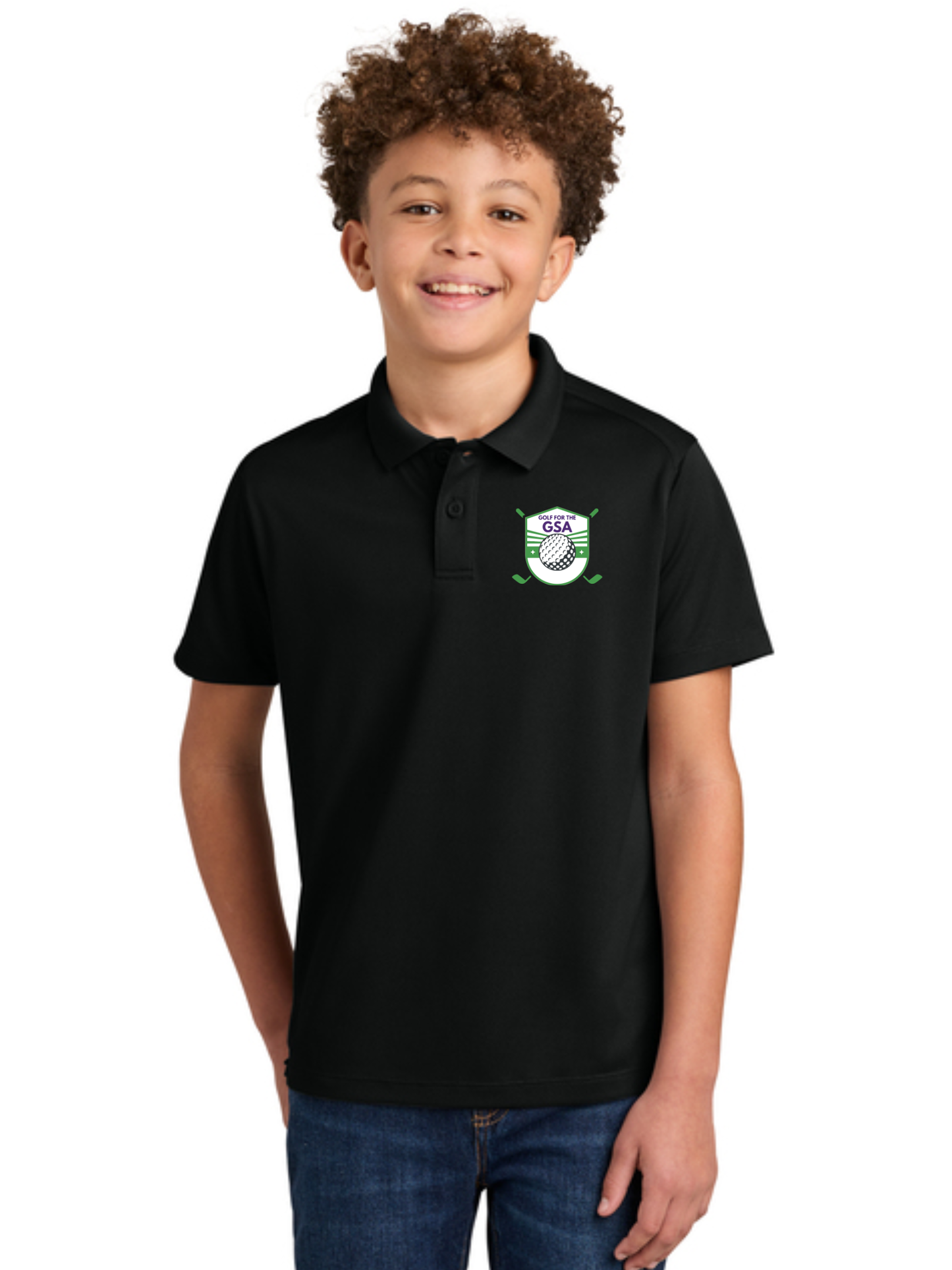 Youth Performance Pique Polo