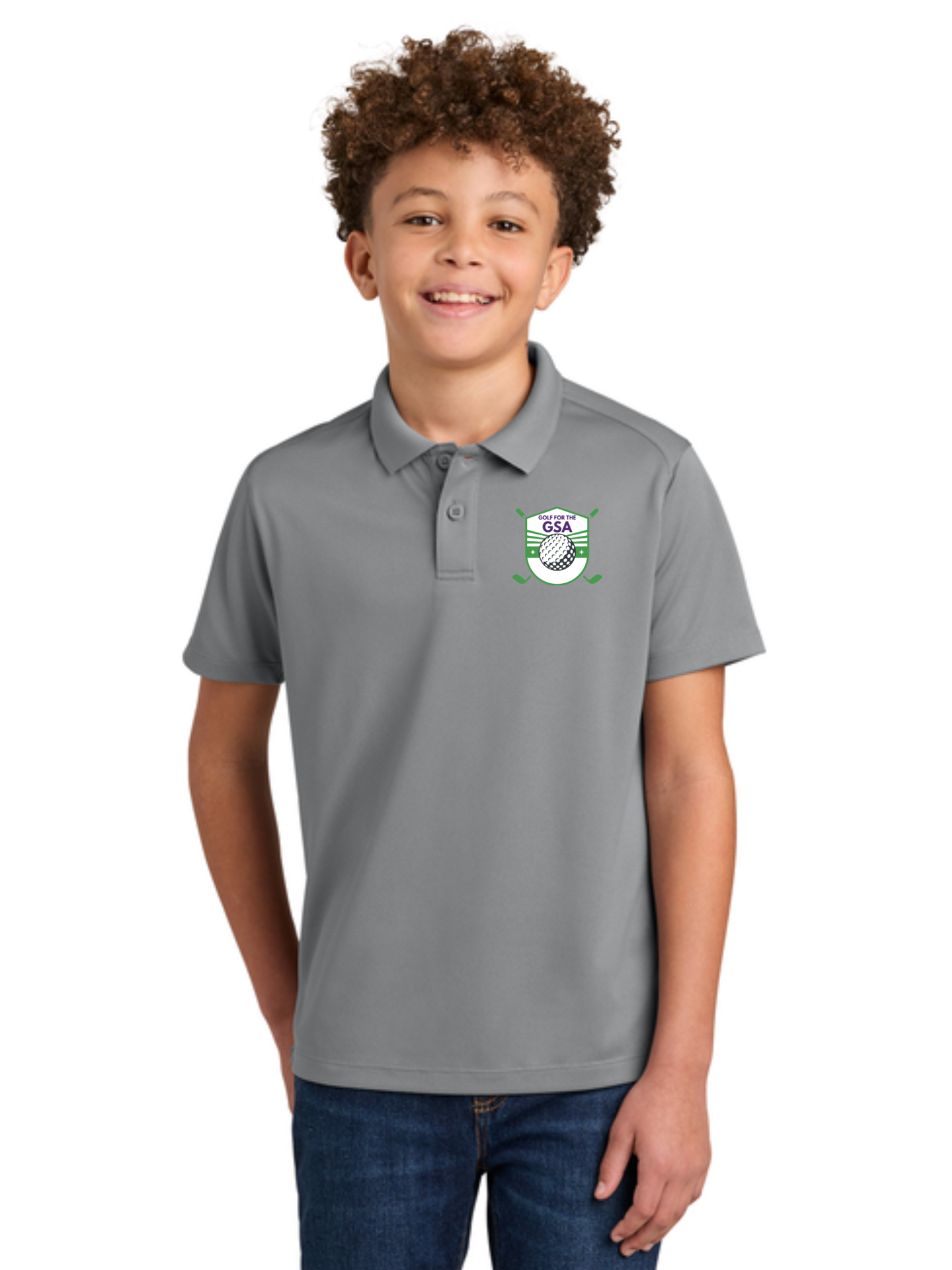 Youth Performance Pique Polo