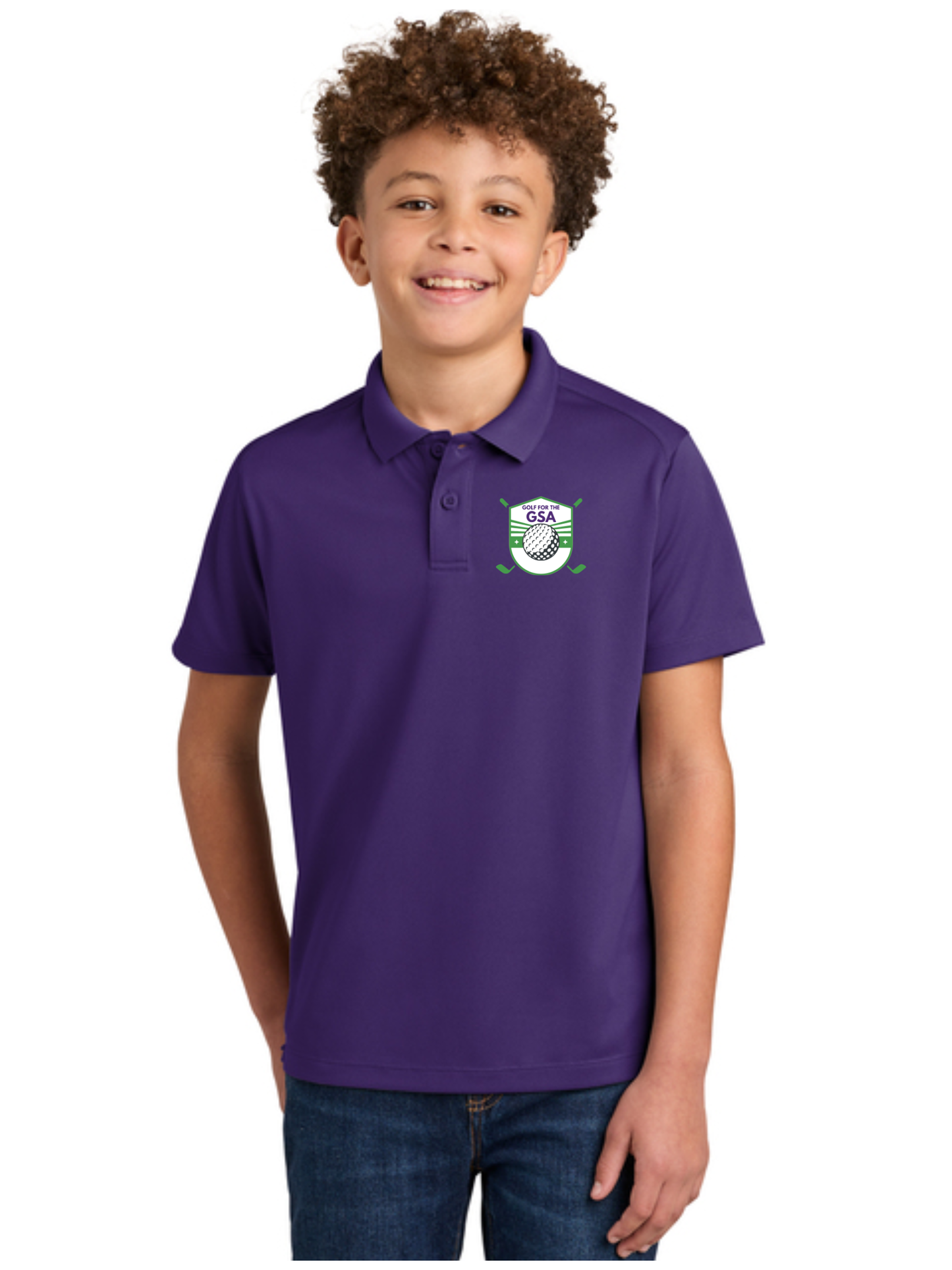 Youth Performance Pique Polo
